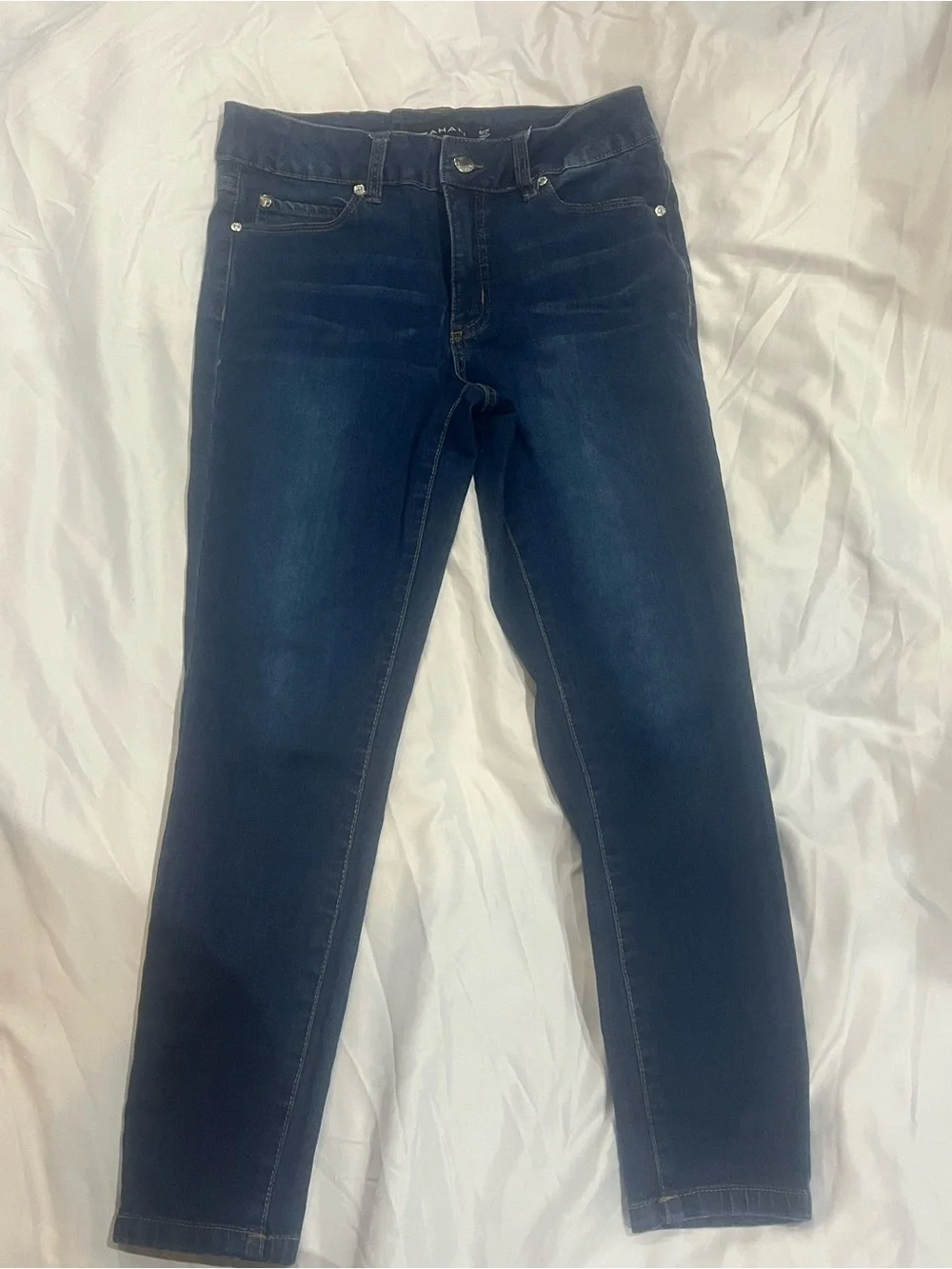 Tahari Indigo Skinny Jeans